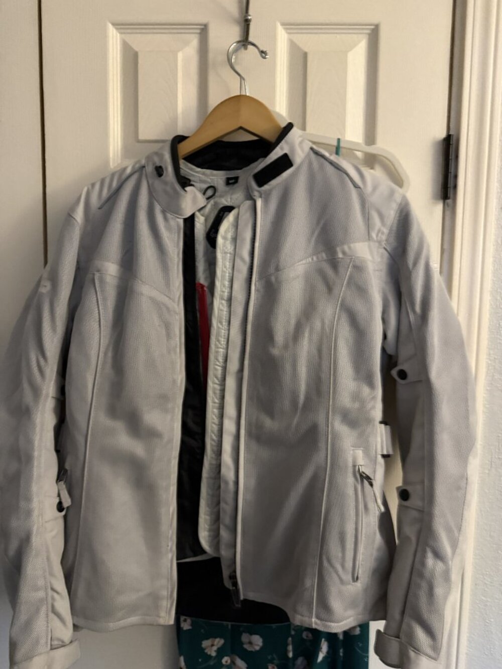 Joe Rocket Women's White Motorcycle Riding Jacket – Medium